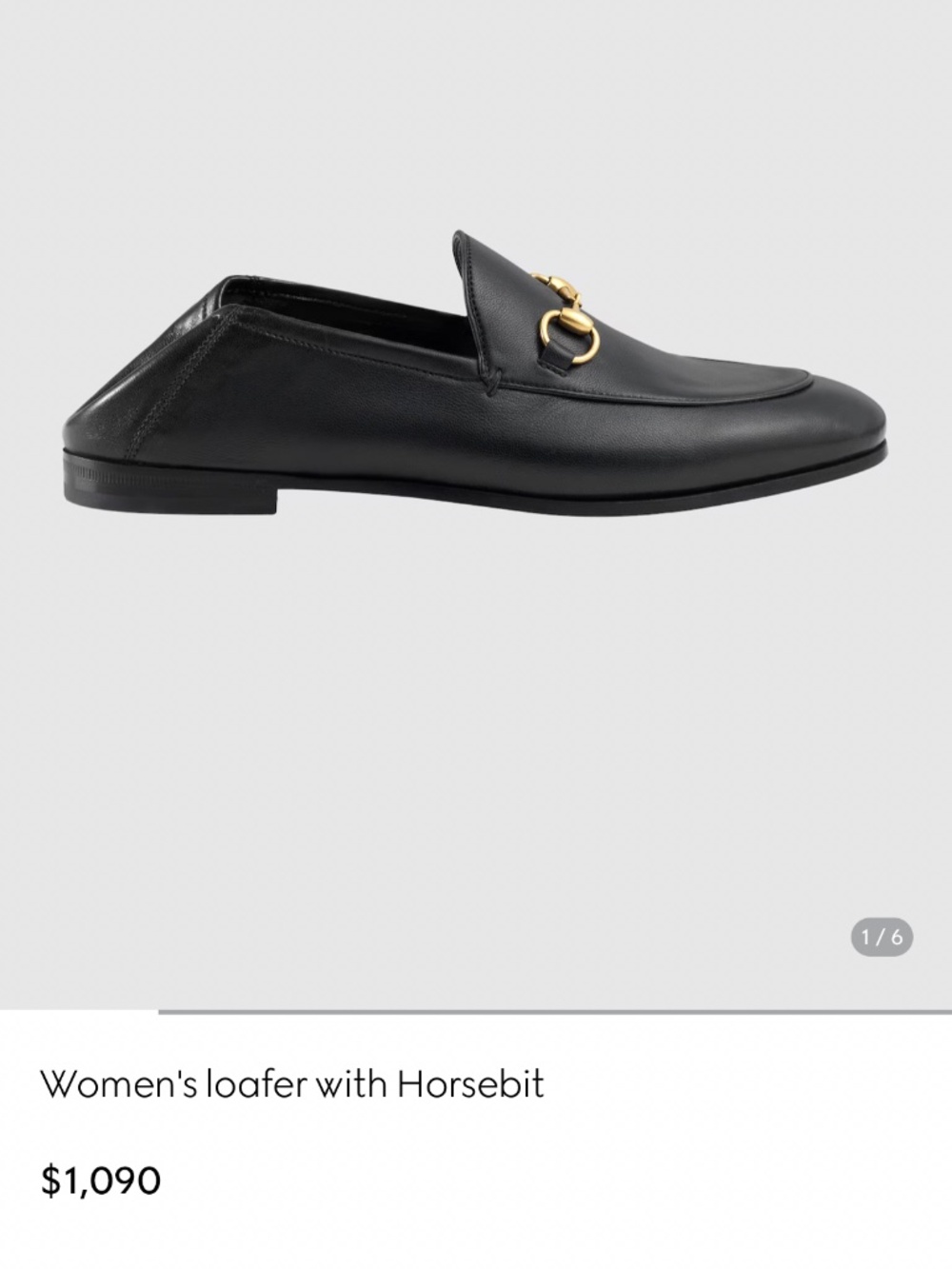 Gucci Black Leather Women’s Horsebit Loafers - Picture 15 of 16